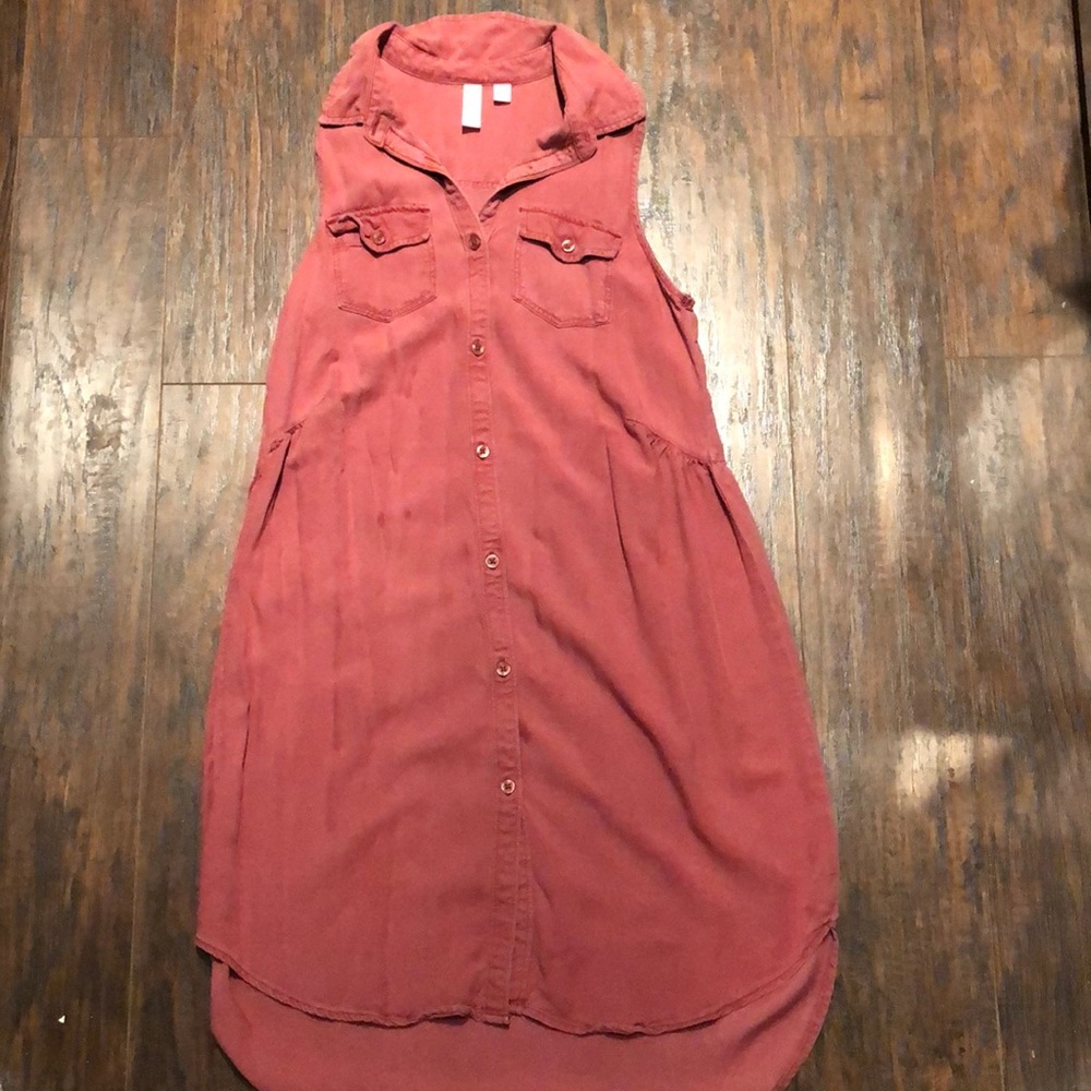 Rust colored dress